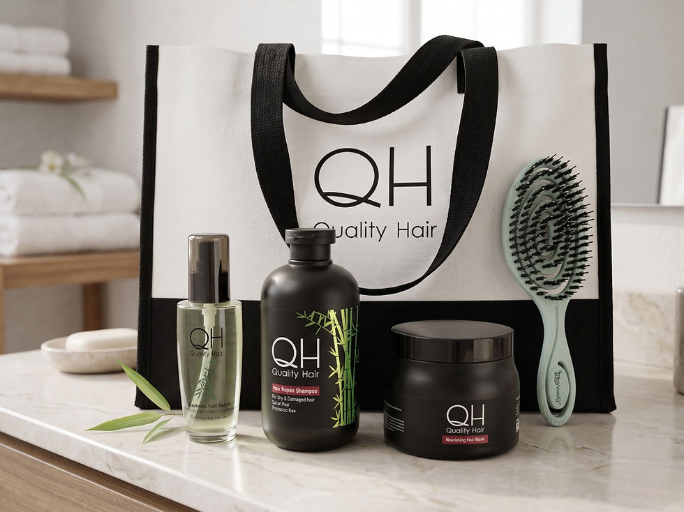 ערכת טיפוח לשיער QH Professional: המדריך המלא לשיקום ותחזוקה מקצועית