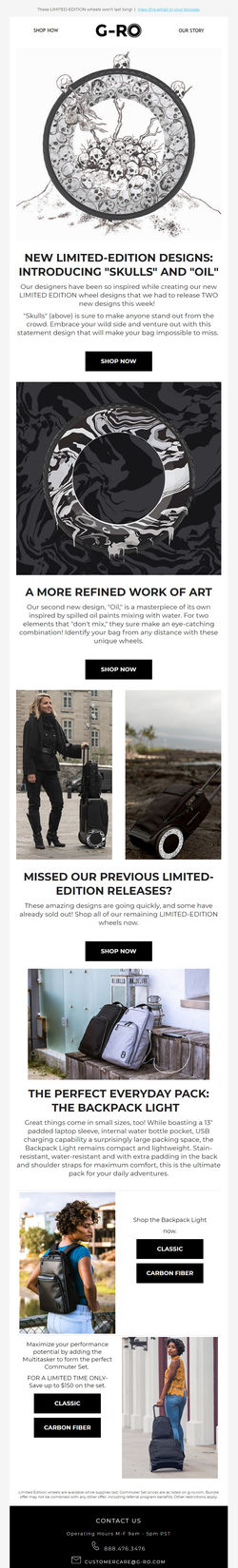 Limited Edition Wheels Email