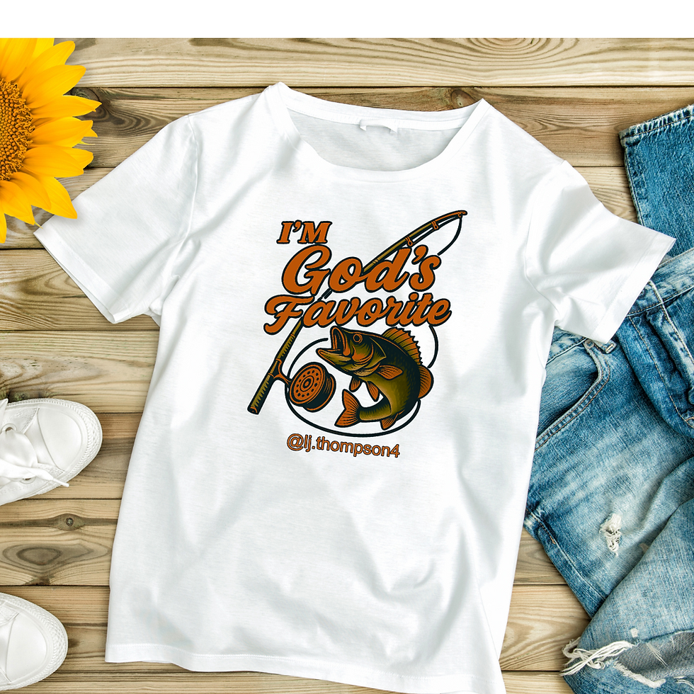 Thumbnail: LJ's I'm God's Favorite Unisex T-Shirt