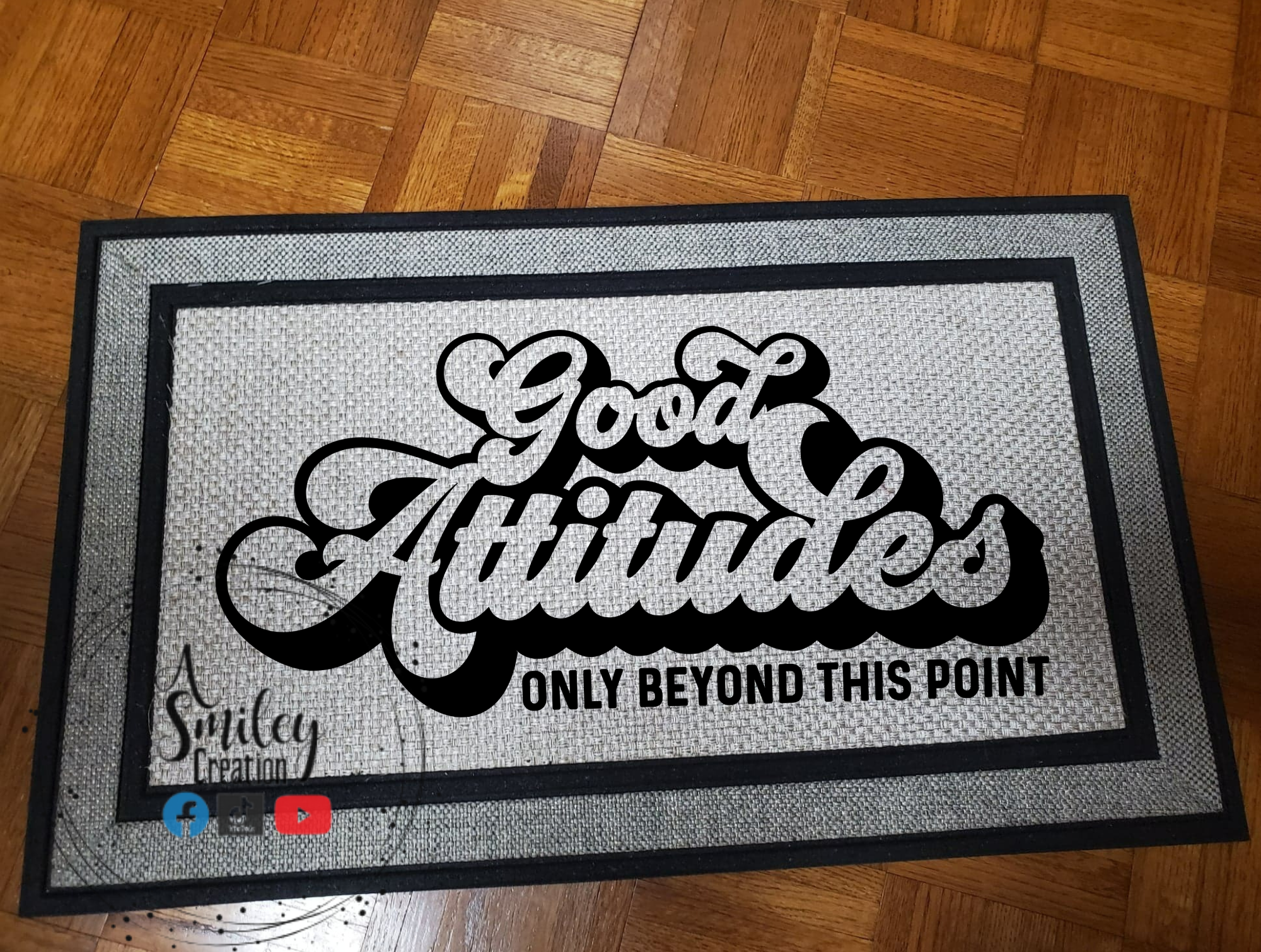 Door Mat Good Attitudes