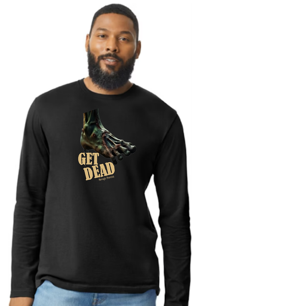 Thumbnail: Savage Portrist  Get Dead Zombie T-Shirt
