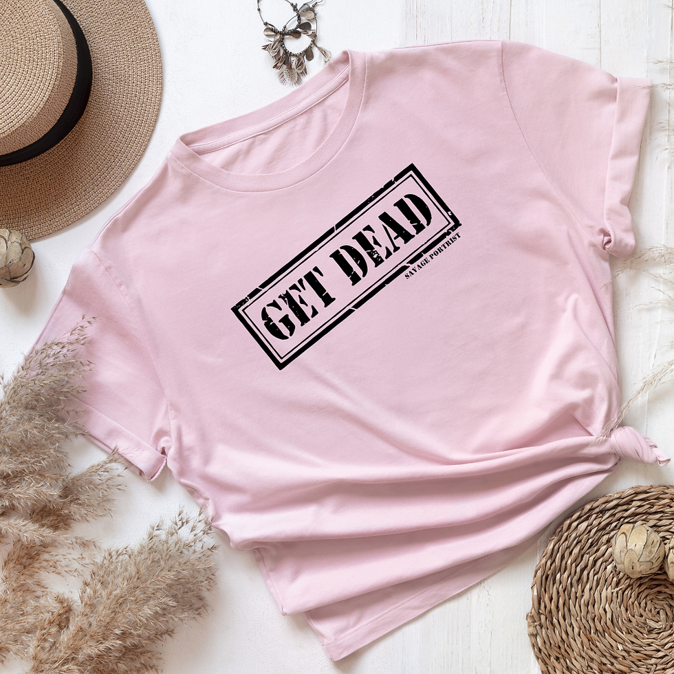 Thumbnail: Savage Portrist  Get Dead Stamp T-Shirt