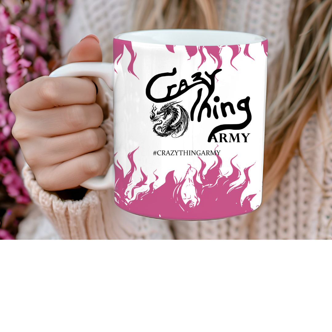 Crazy Thing Army 15oz coffee mug