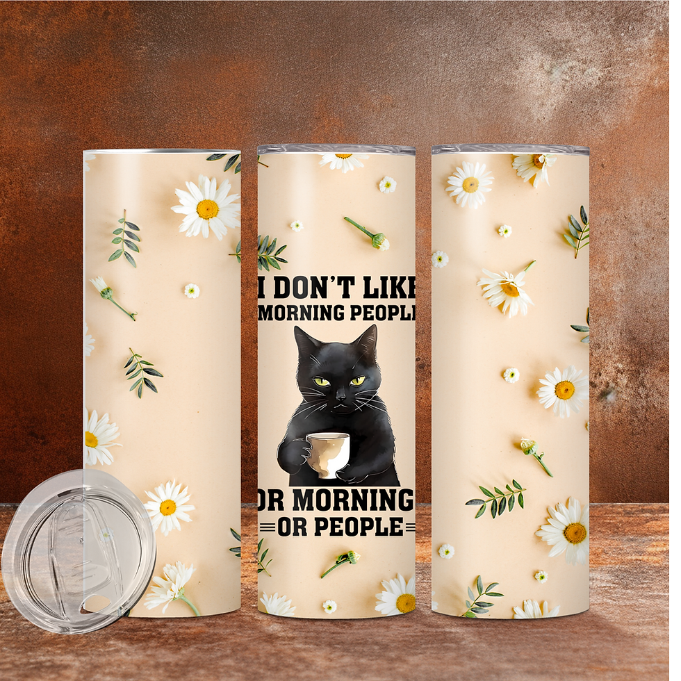 Morning 20 oz sublimination tumbler