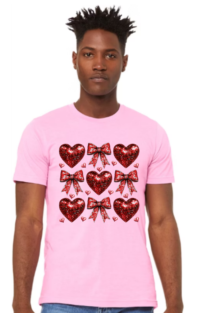 Thumbnail: Hearts and Bows T-Shirt