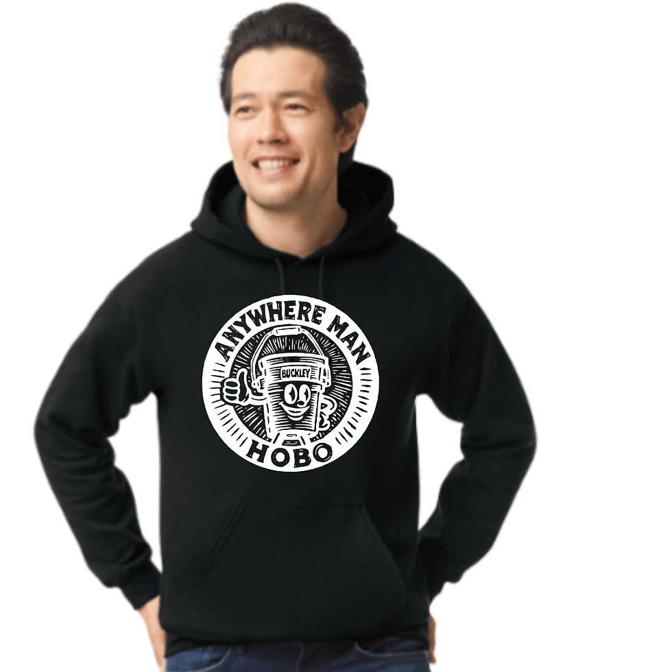 Thumbnail: Anywhere Man Hobo Buckley Hoodie