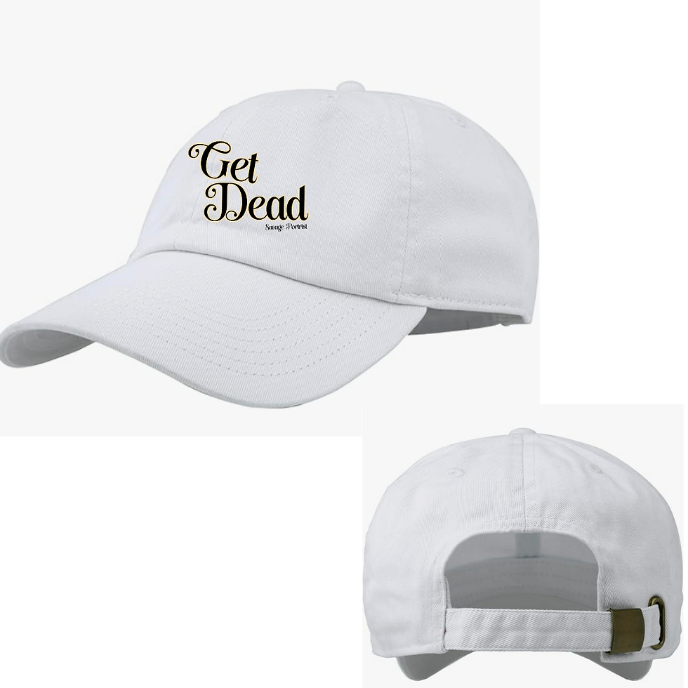 Thumbnail: Savage Portrist Get Dead Baseball Hat