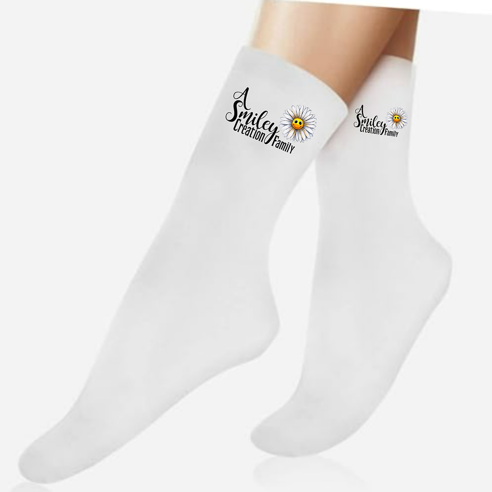 A Smiley Creation Socks