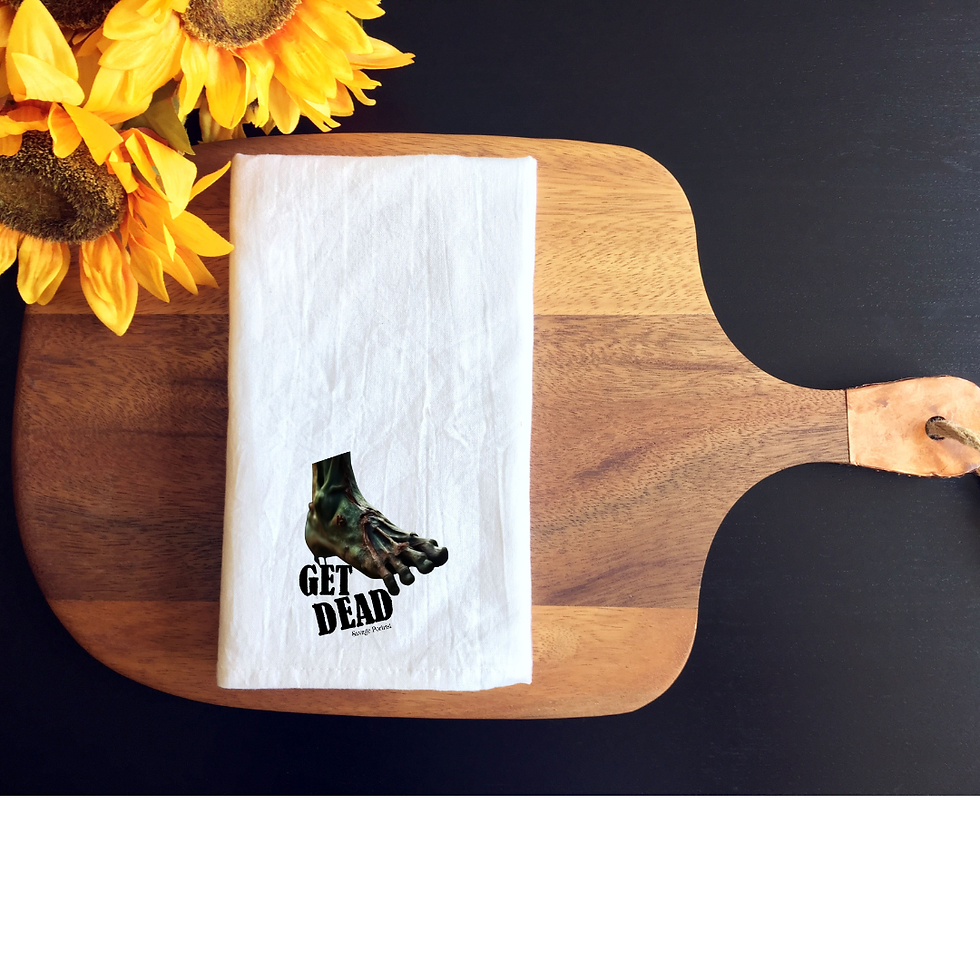 Thumbnail: Savage Portrist Get Dead Kitchen Dish Towel