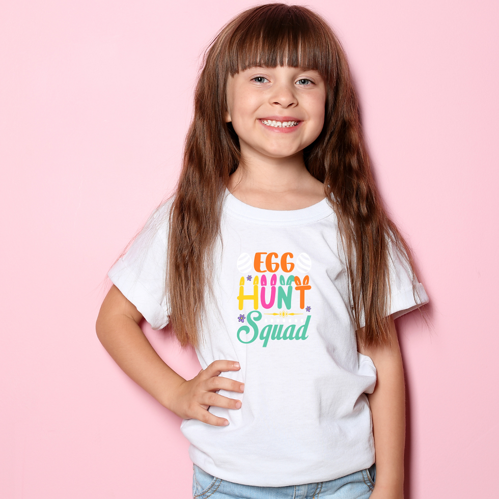 Egg Hunt Squad tee