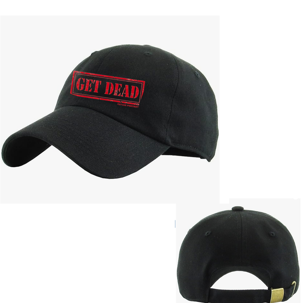 Thumbnail: Savage Portrist Get Dead Baseball Hat