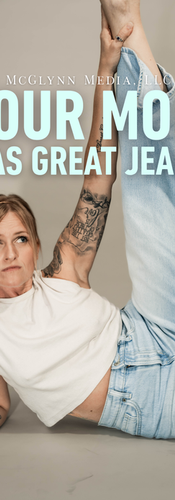 Creative portrait inspired by American Eagle Great Jeans campaign