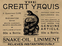 Trump and cronies to unleash snake oil reserves