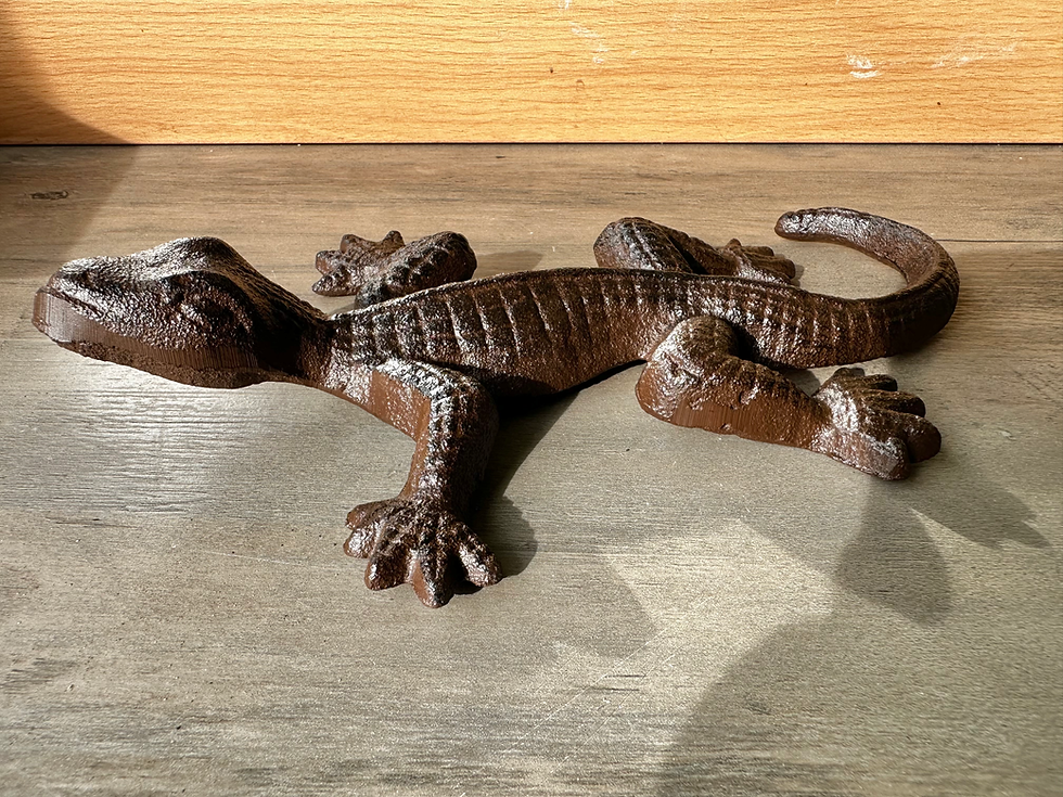 Thumbnail: Cast iron lizard gecko 