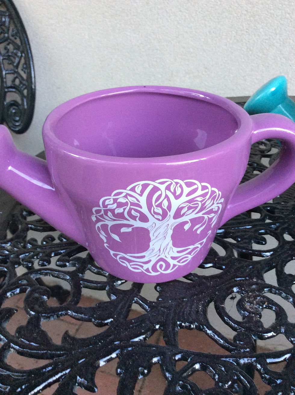 Thumbnail: Watering can planter pot holder 