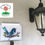 Thumbnail: 22cm Superb Blue Fairy Wren Metal Wall Art Plaque