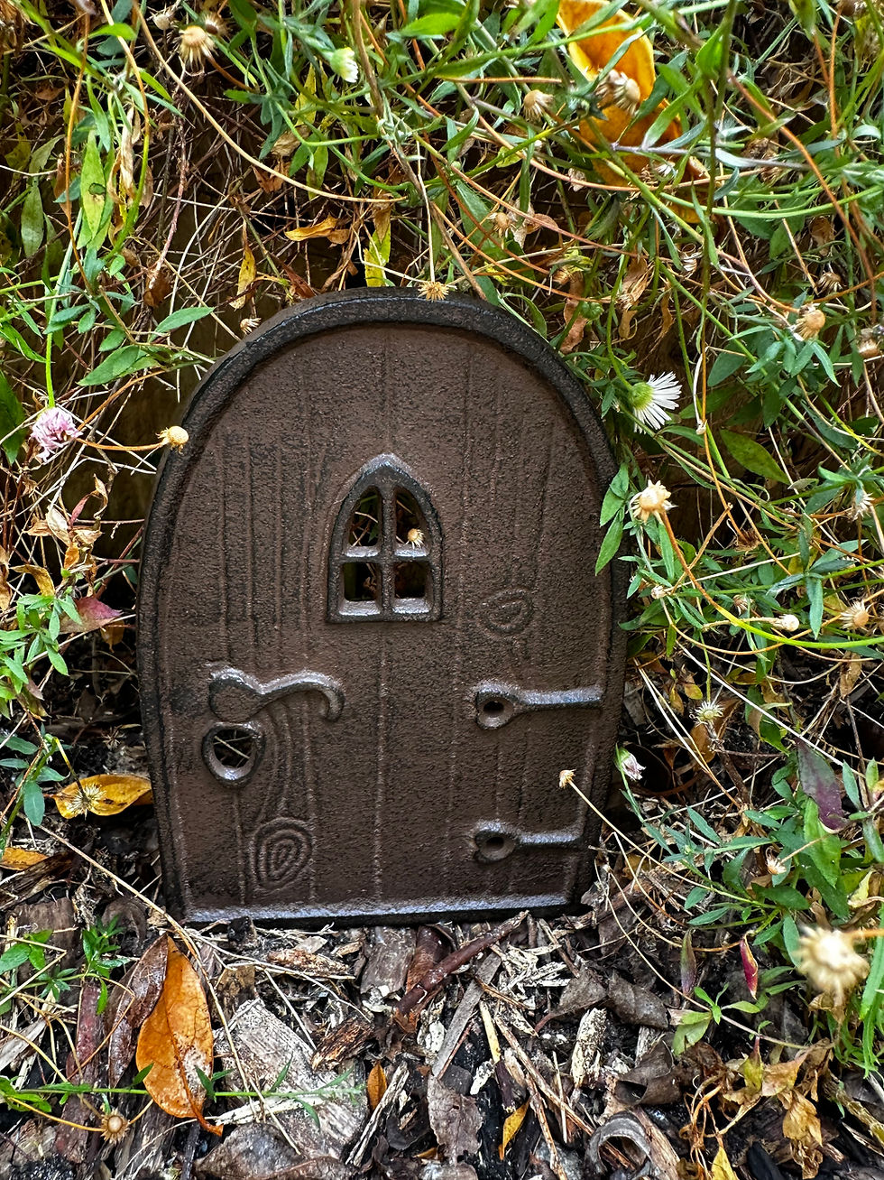 Thumbnail: Cast iron fairy door