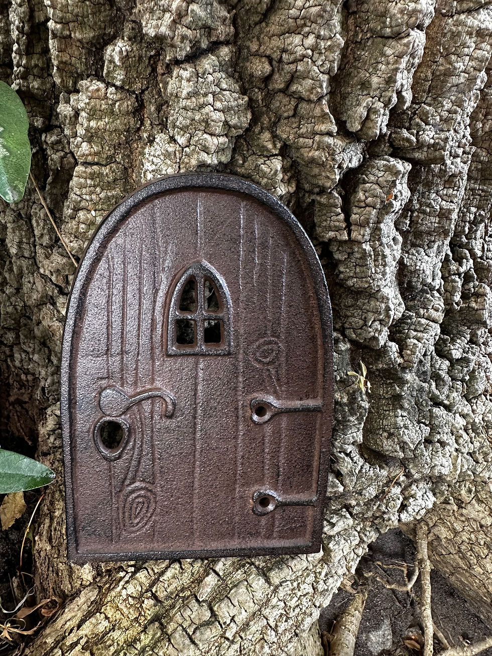 Thumbnail: Cast iron fairy door