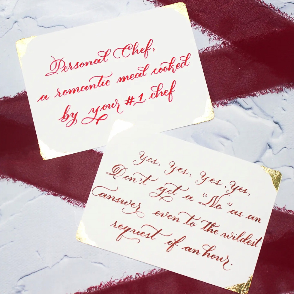 Celebrate love with handwritten date night coupons—10 romantic experiences thoughtfully created for couples to cherish time t