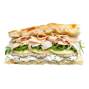 Turkey Focaccia Sendvič
