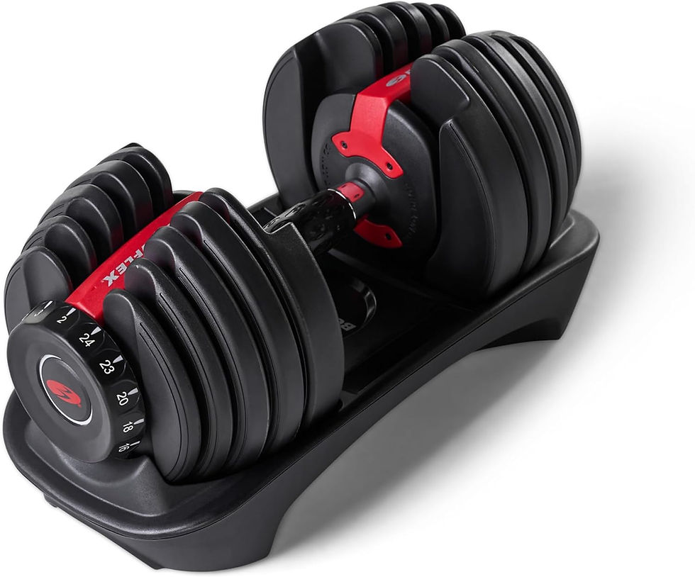 Bowflex SelectTech Compact variabilní jednoruční činka (jednokusová)