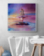 Thumbnail: Drop of water in the ocean - Limited Edition Print