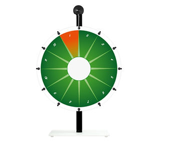 Bordslyckohjul utbytbart motiv