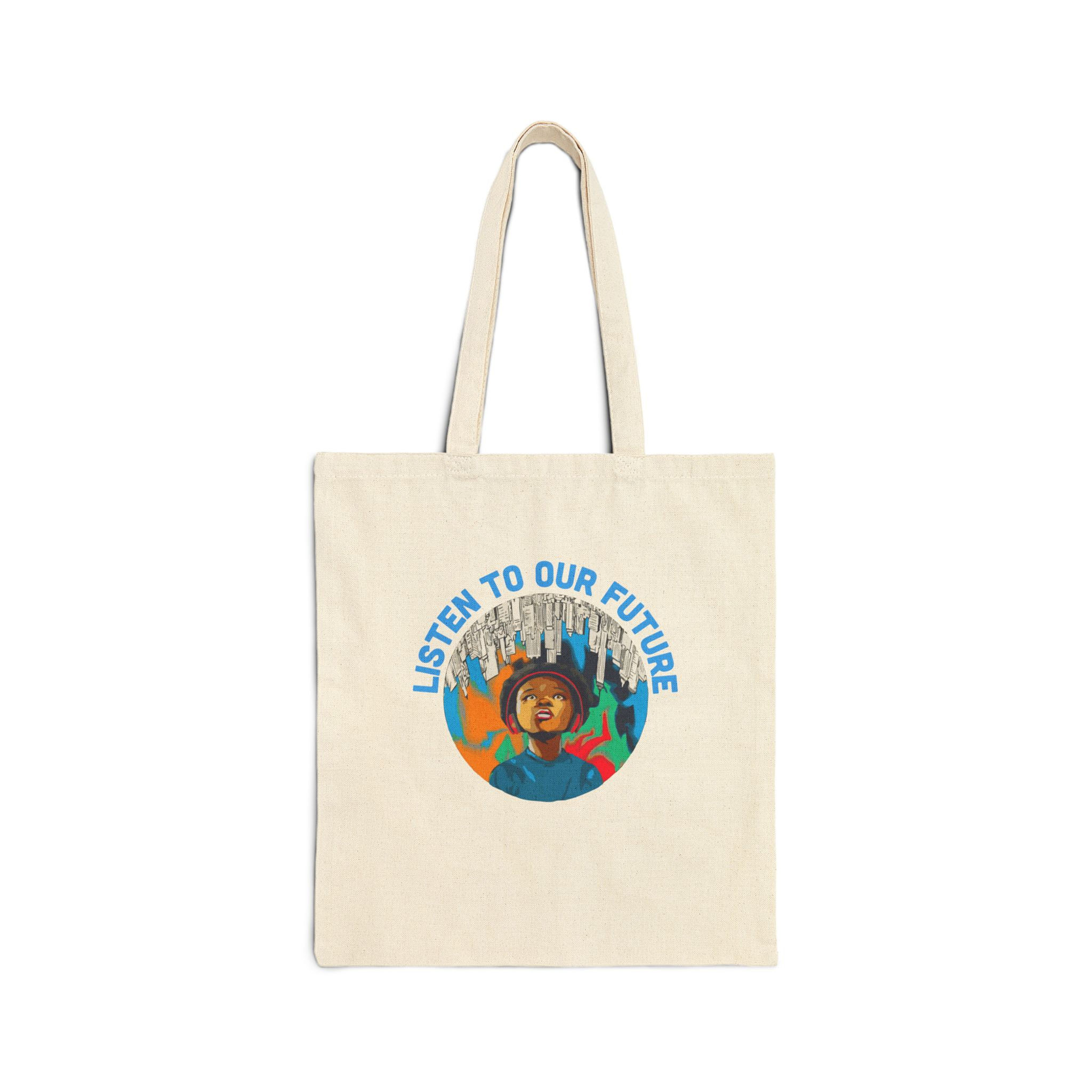 Cotton Canvas Tote Bag