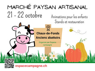 LE LOUP S'INVITE AU MARCHÉ PAYSAN DE CE WEEK-END À LA TCHAUX