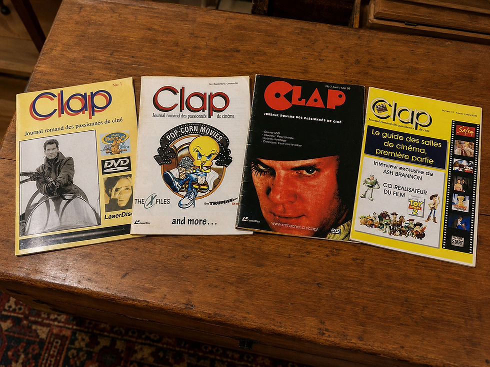 Clap.ch magasines de l'époque