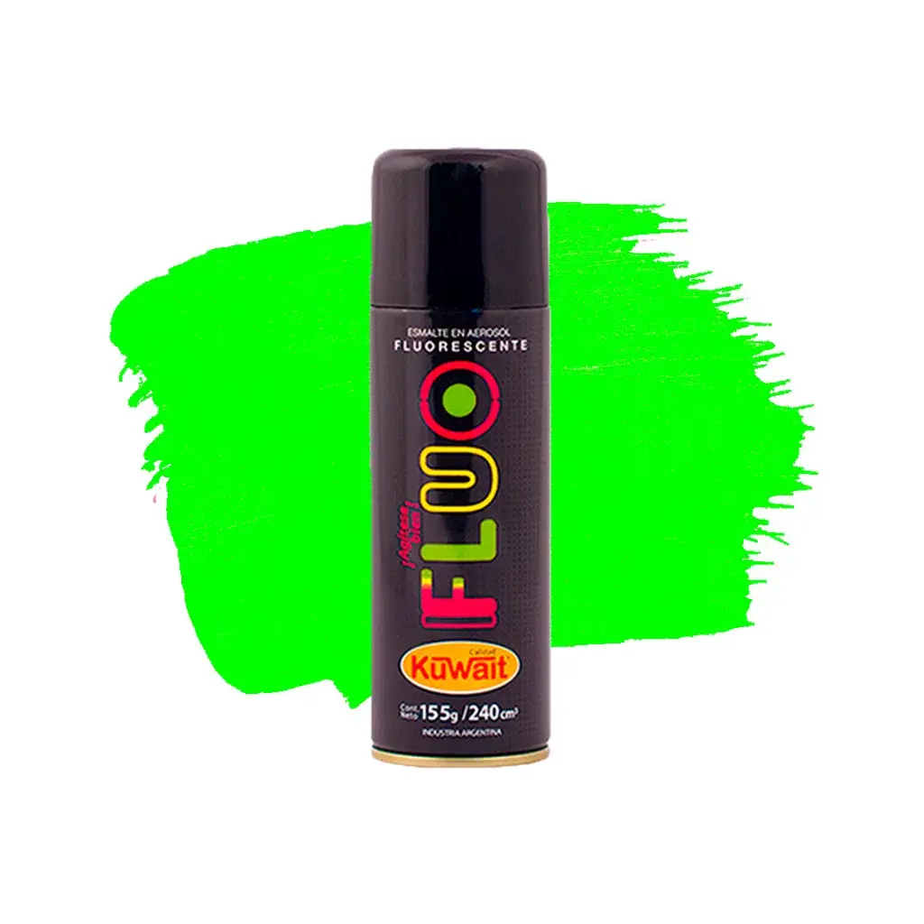 Kuwait Pintura en Aerosol Fluorescente