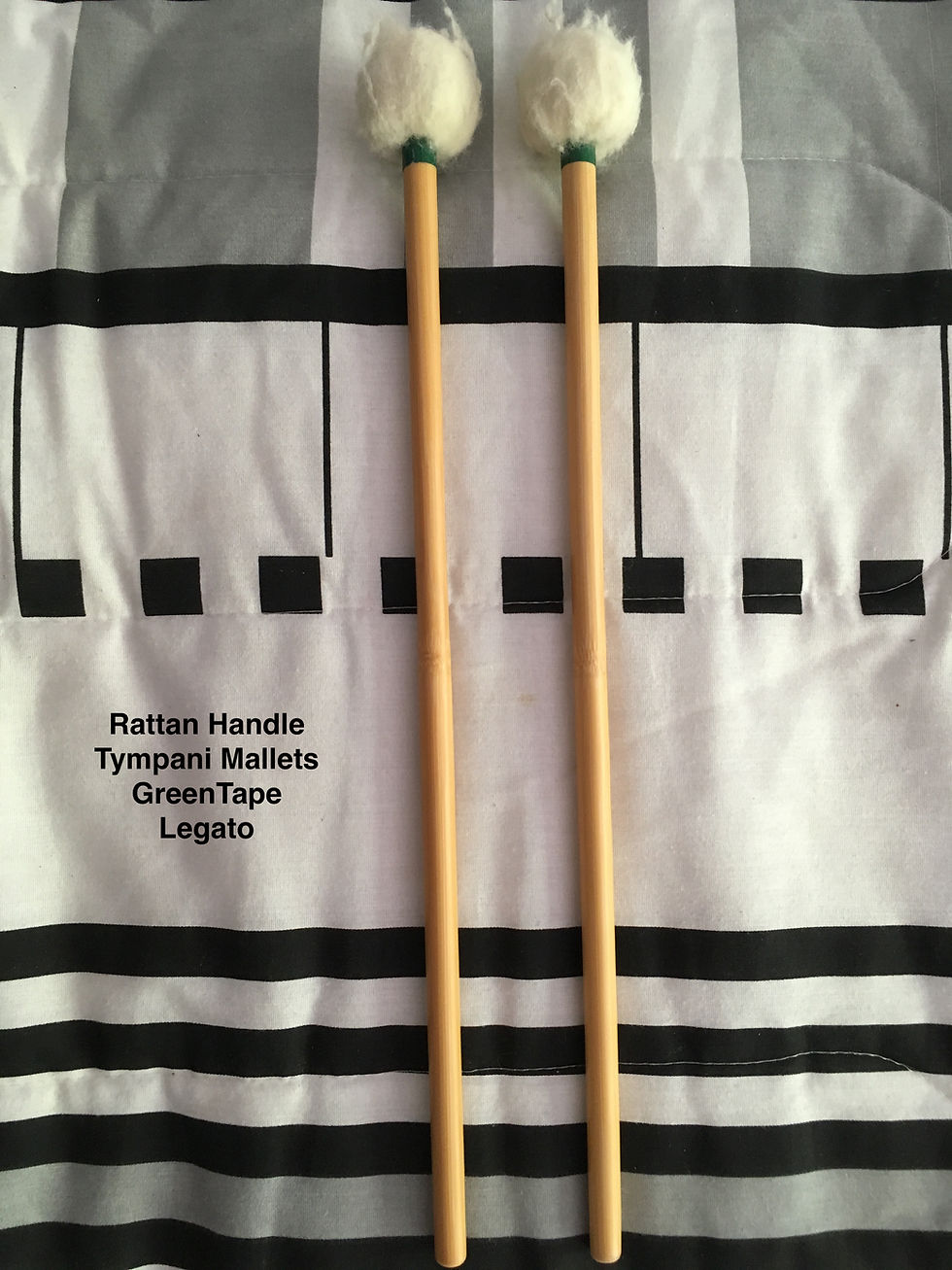 Thumbnail: Rattan Handle Tympani Mallets - Legato