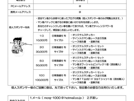 2023マン島TTレースに出場することが決定しました!