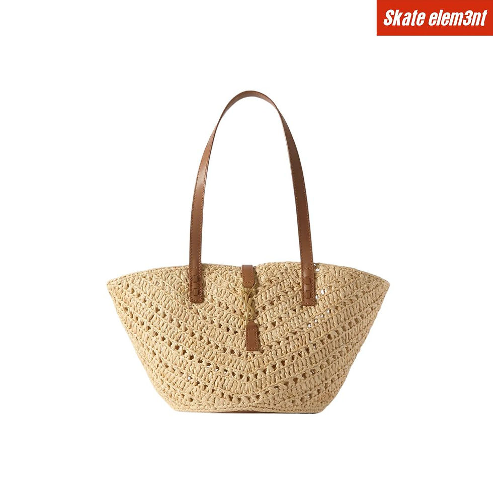WMNBAG YSL PANIER RAFFIA TOTE