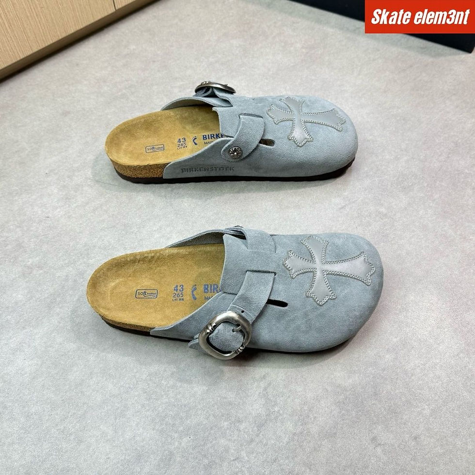 SLIDE BRKNSTCK X CH 'CROSS'