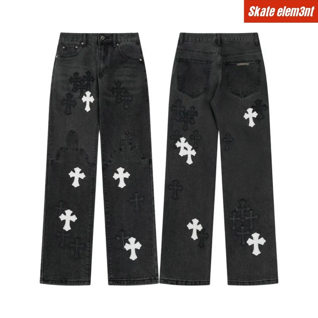 CL CH 'FLWR KNEE LTH PATCH'