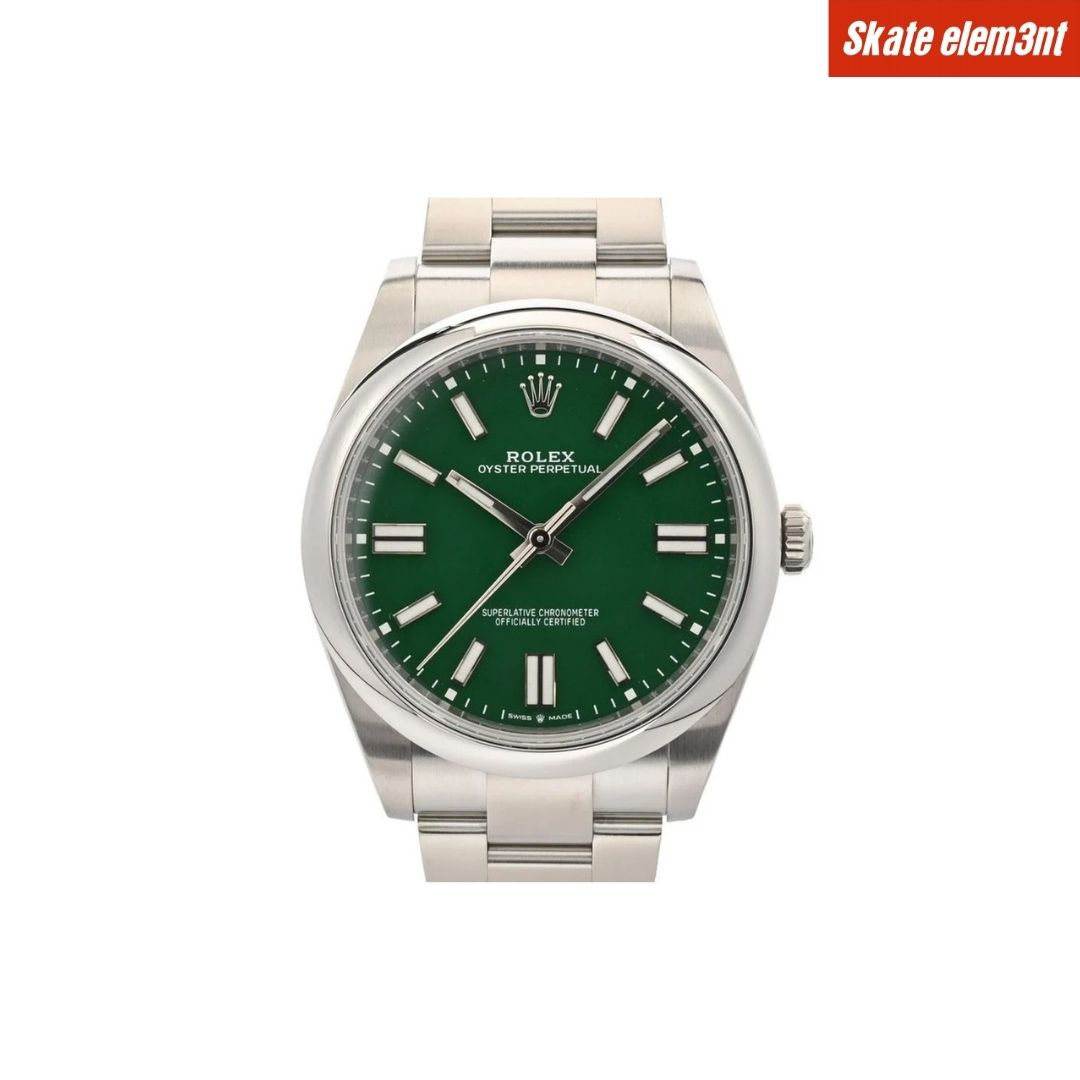 WATCH RLX 'OYSTER PPTL41 GRN'