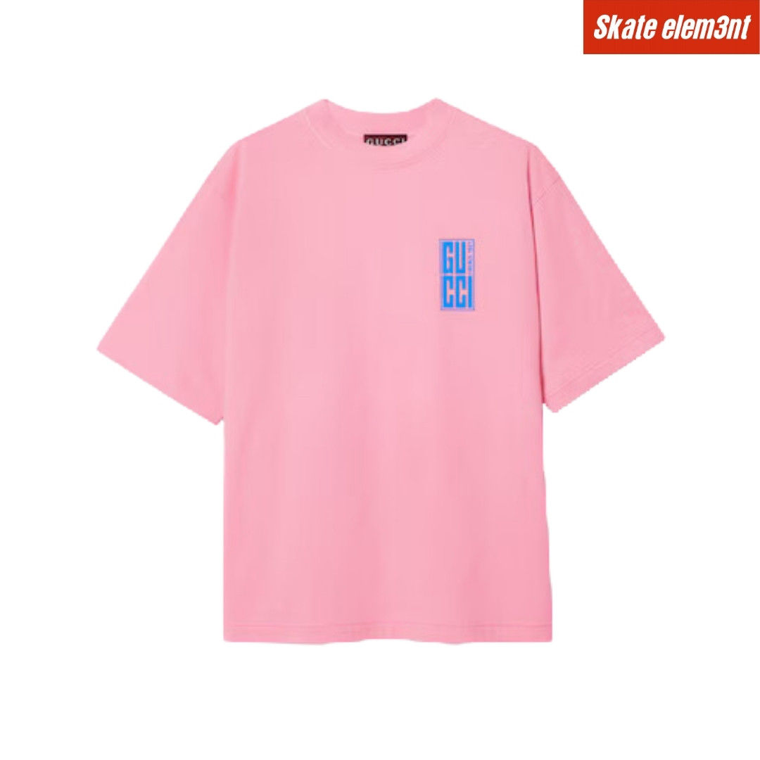 TEE GG 'CLR OUTLINE' PINK