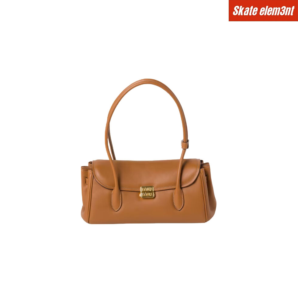 Thumbnail: WMNBAG MIU 'PADDED LTH' B,BR.F82