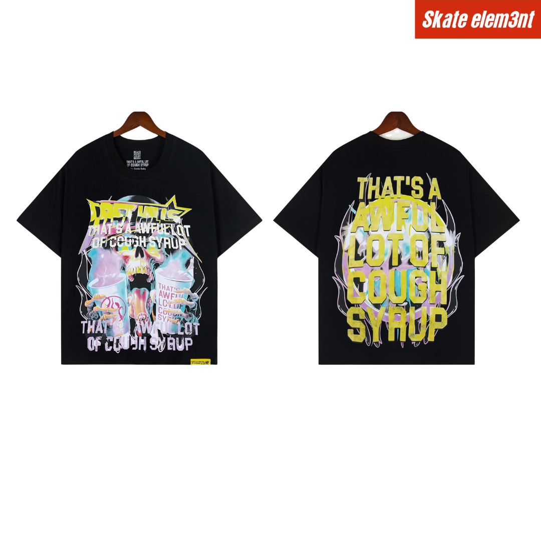 TEE ALOFCS 'SKULL CUPS CLR'