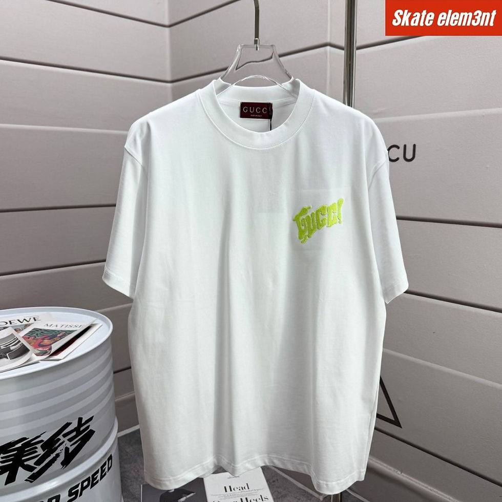 TEE GG 'CURRYNEW GRN LG'