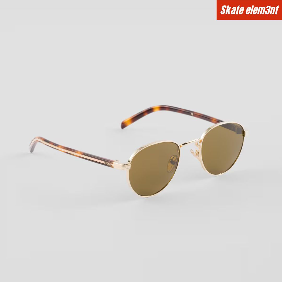 KCMT PRD Sunglasses with the iconic metal plaque