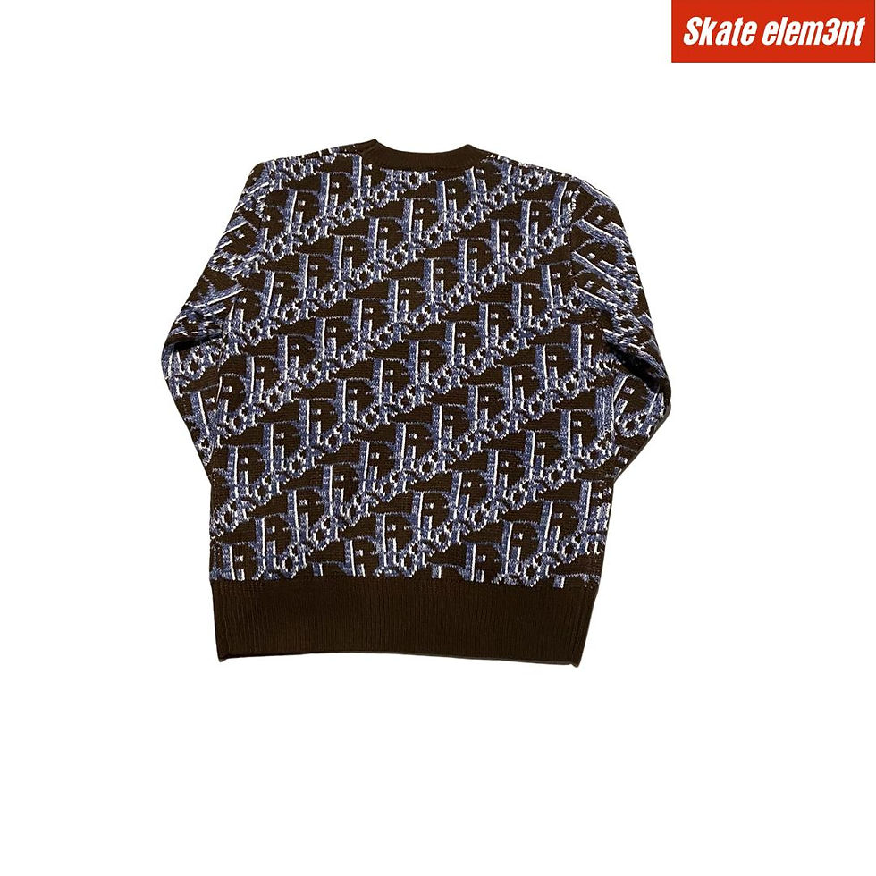 Thumbnail: SW DIOR 'KNIT OBLIQUE LG' BR,CR.R82