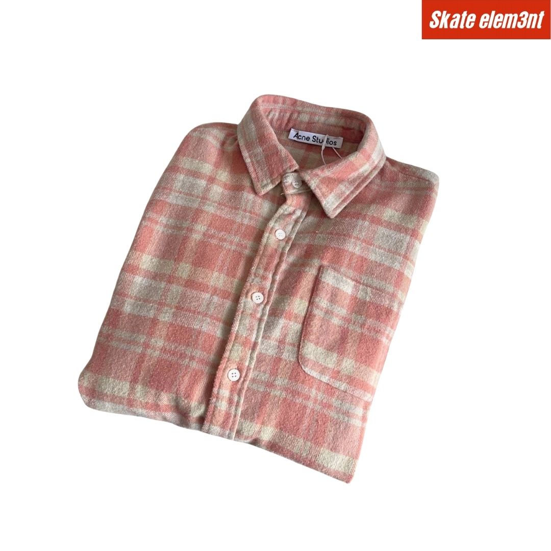 KM ACNESPK 'FRAYED PLAID FLNL'
