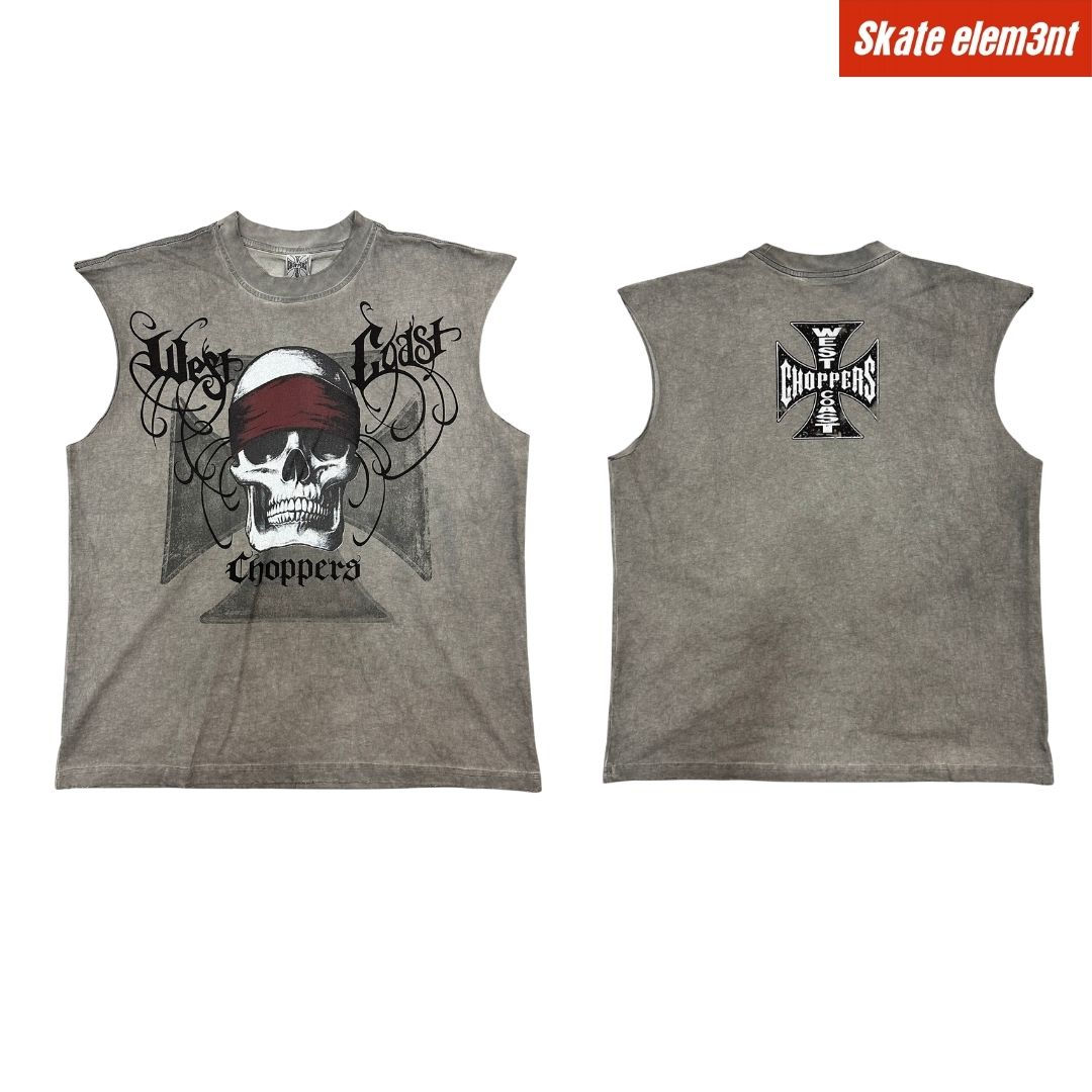 TEE WCCSL 'BANDANA SKULL'