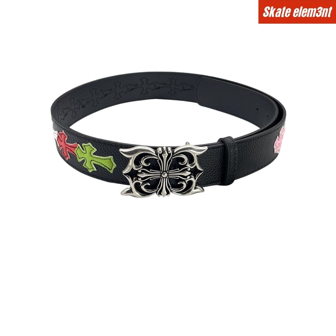 BELT CH 'GOTHIC CROSS FULLCLR'