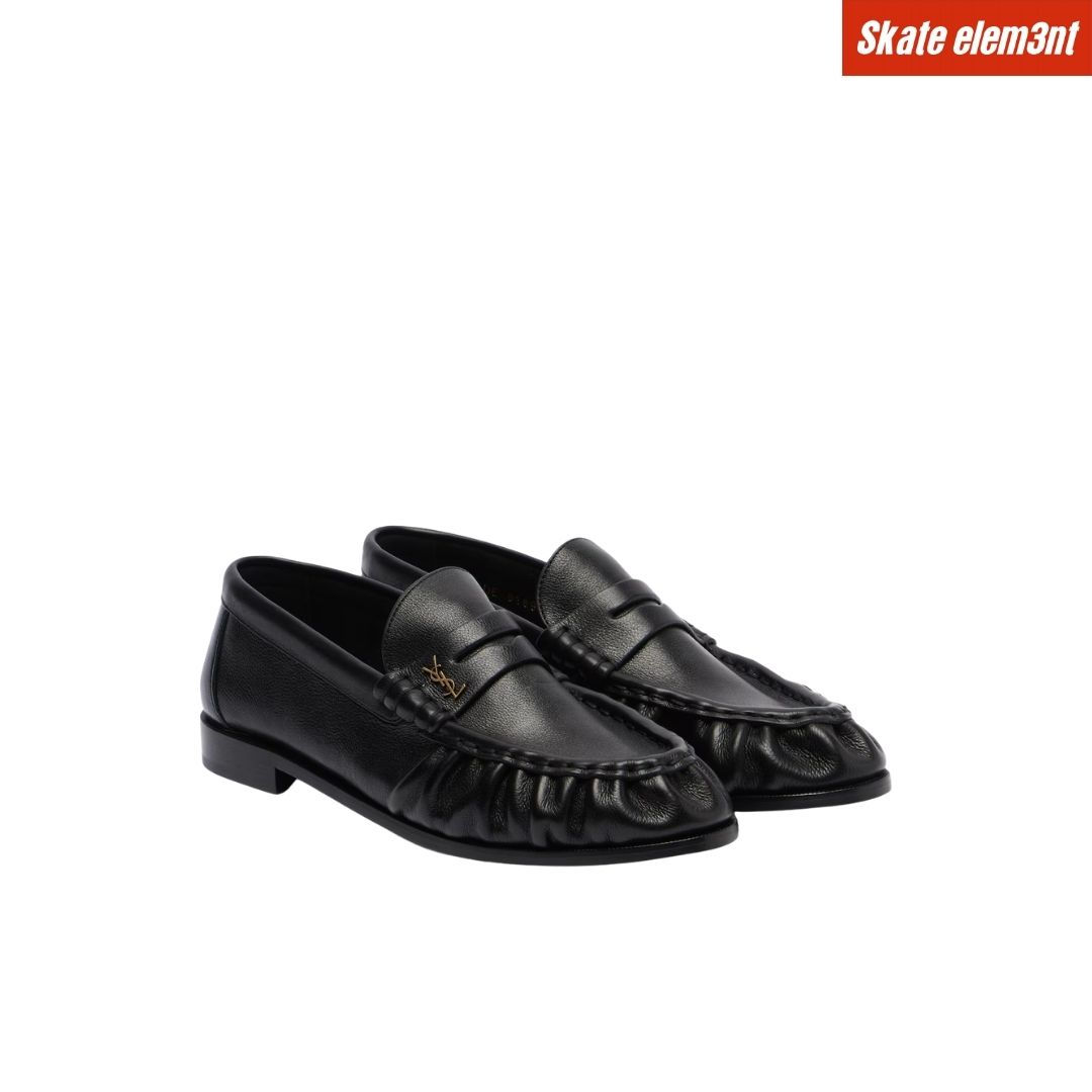 SP YSL 'SUEDE PENNY LOAFER'