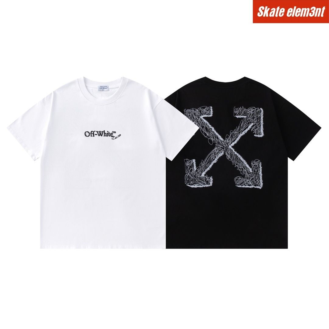 TEE OW 'SCRIBBLE ARROW'
