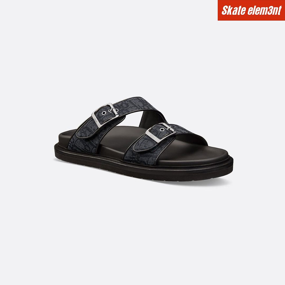 SLIDE DIOR 'D'WAVE LAMBSKIN STRAP