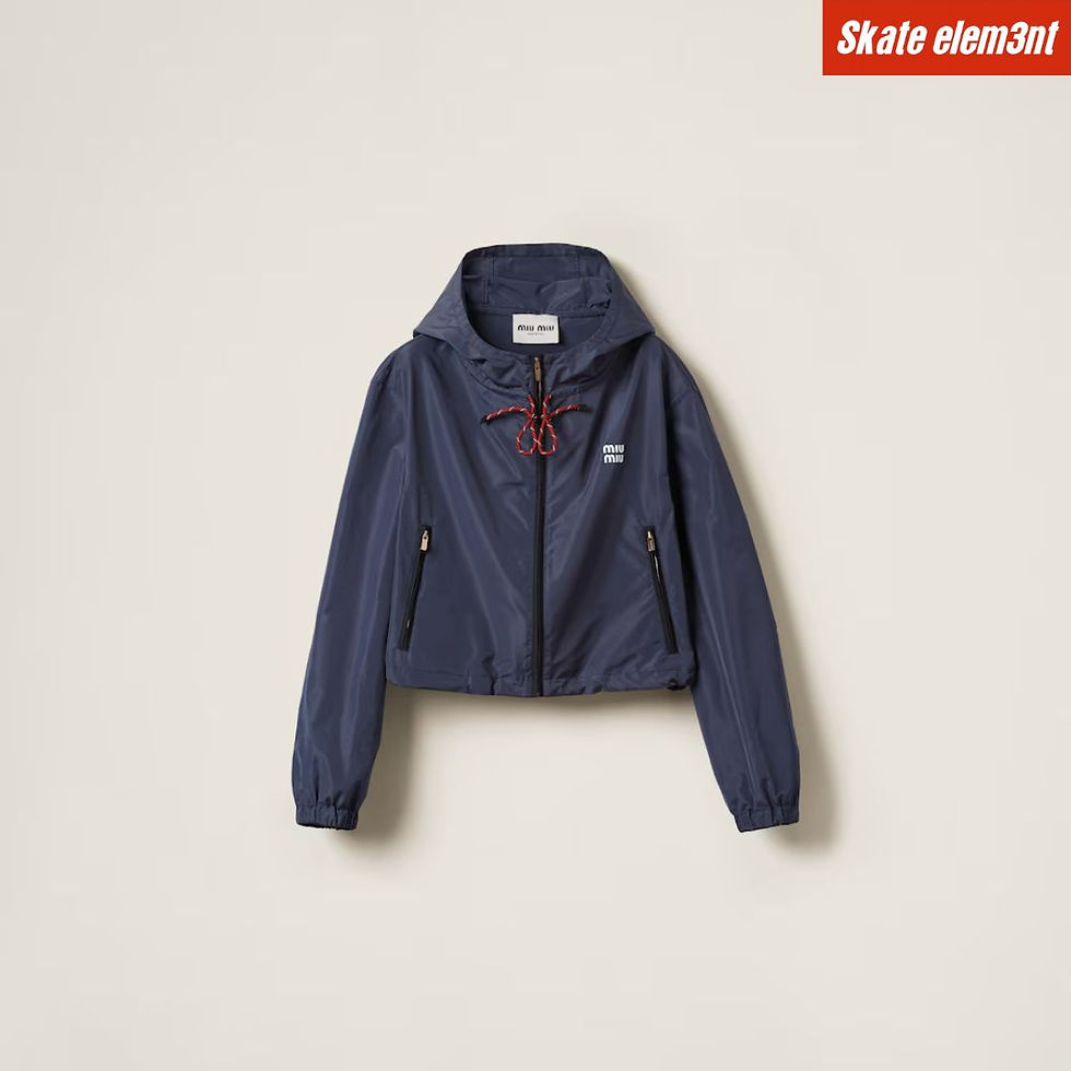 MIU SET HOODED NYLON